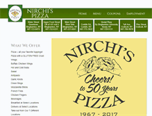 Tablet Screenshot of nirchispizza.com